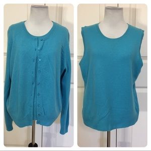 Cashmere sweater set- Alex Marie